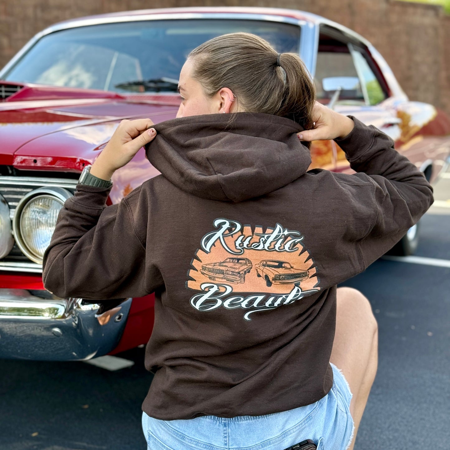 Rustic Beauty Logo Hoodie